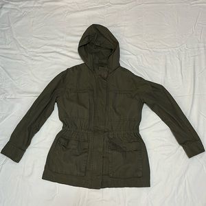 Women’s Universal Thread Army Green Jacket, size large